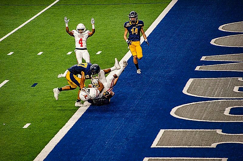 Many Americans start playing football at a young age.