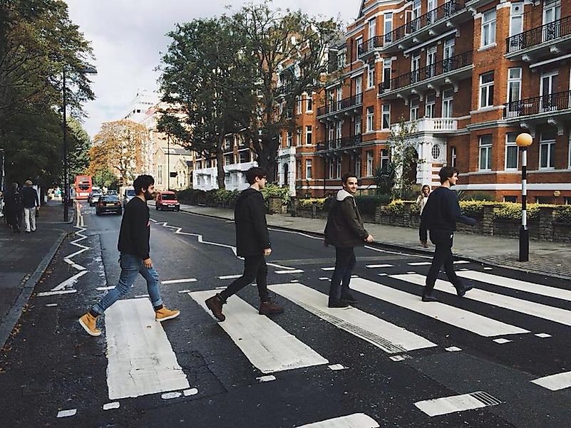 Abbey Road's Zebra Crossing. Image credit: Zefereli/Wikimedia.org Abbey Road's Zebra Crossing. Image credit: Zefereli/Wikimedia.org