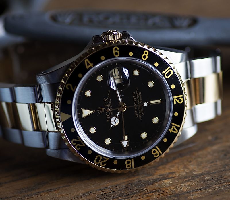 A Rolex watch is a status symbol of impeccable taste. Image credit: mctamneys.com