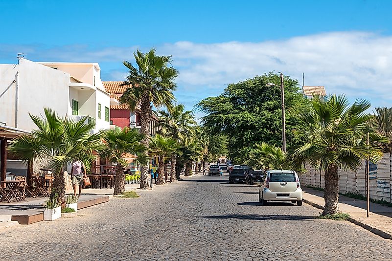 The island of Sal, Cape Verde. The island of Sal, Cape Verde.