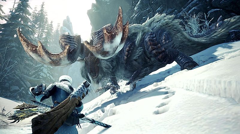 Battle monsters in Monster Hunter World: Iceborne. Image credit: www.rgj.com
