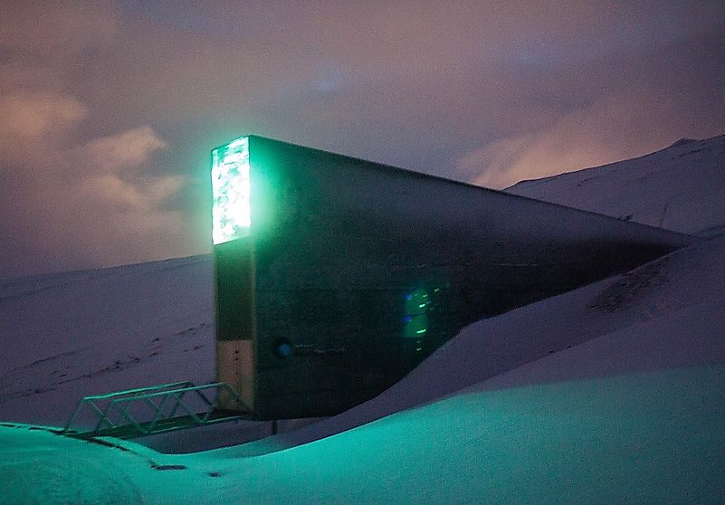 Svalbard Global Seed Vault. Image credit: Martyn Smith from London, England/Wikimedia.org Svalbard Global Seed Vault. Image credit: Martyn Smith from London, England/Wikimedia.org