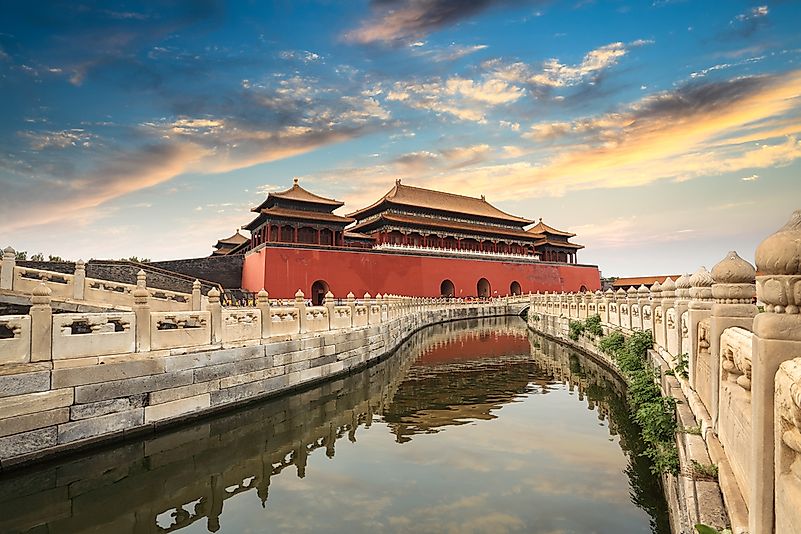 The Forbidden City in Beijing. The Forbidden City in Beijing.