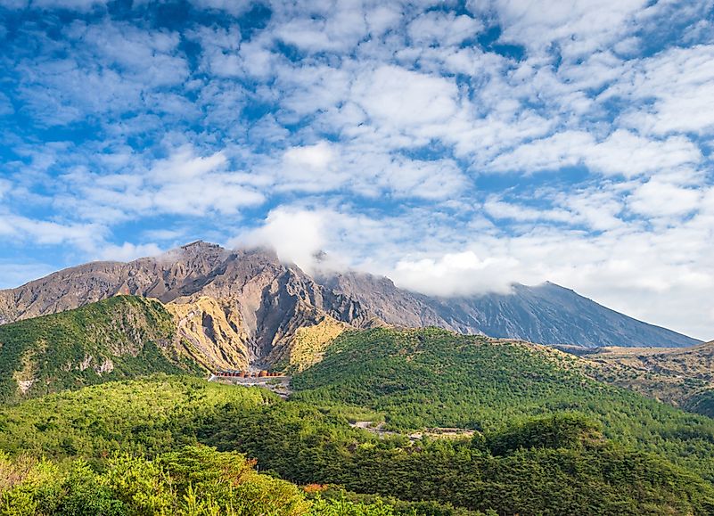 #3 Mount Sakurajima - the Volcano That Created a Peninsula