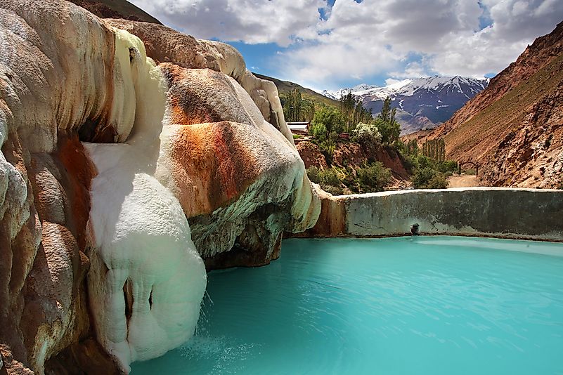The Garm-Chashma Spring, Tajikistan. The Garm-Chashma Spring, Tajikistan.