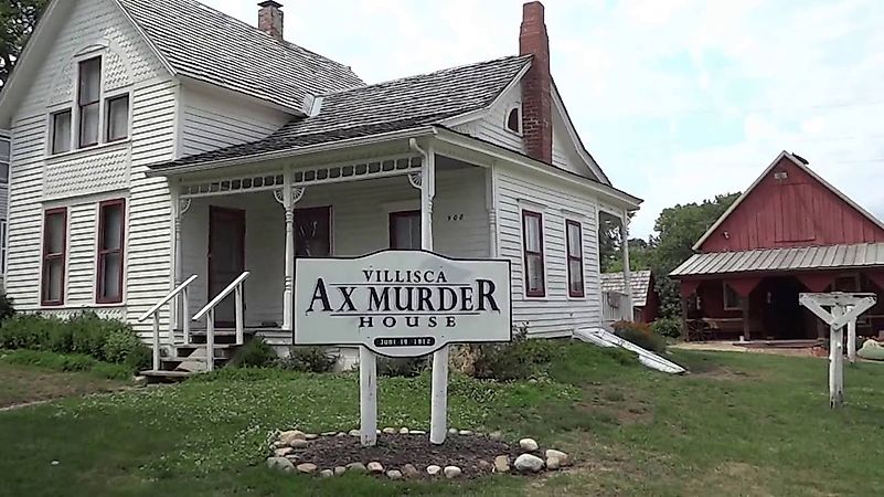 A documentary was made about the Villisca Axe Murder House. Editorial Credit: ParanormalPat/Youtube.com