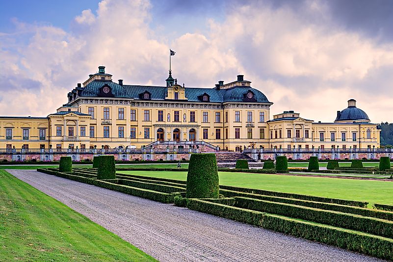 The beautiful Drottningholm Palace, Stockholm. The beautiful Drottningholm Palace, Stockholm.