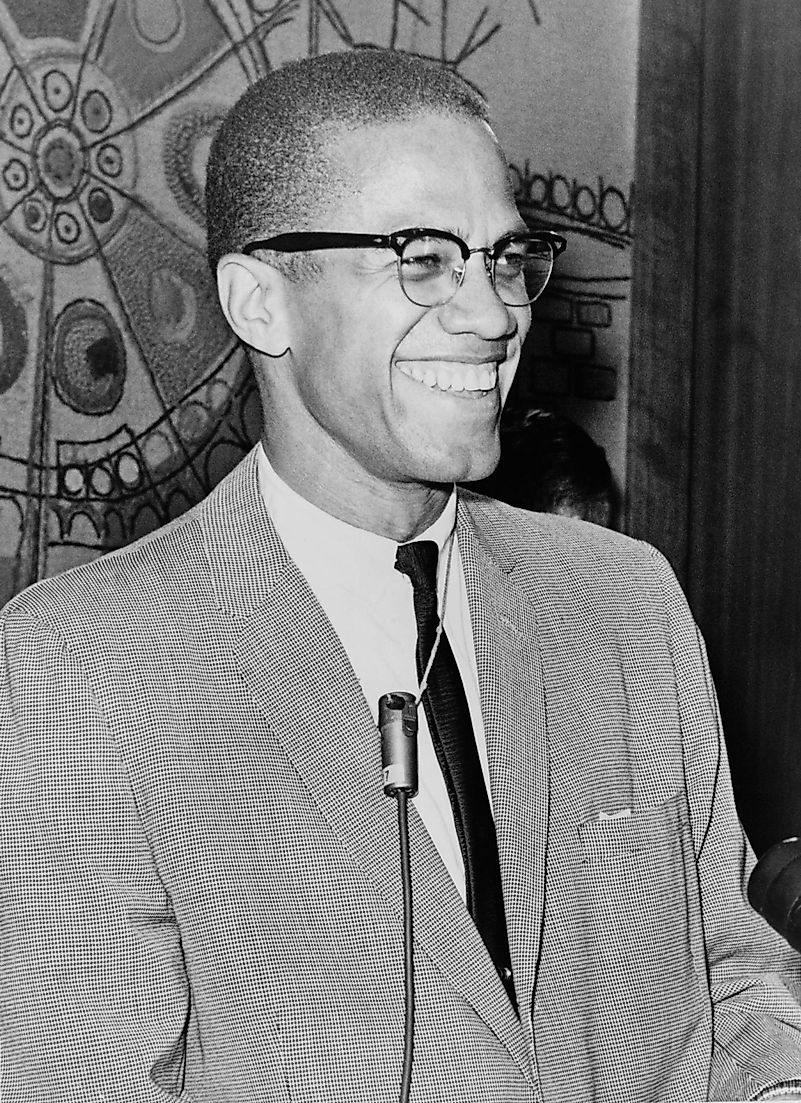 Malcolm X. Image credit: Ed Ford, World Telegram staff photographer / Public domain Malcolm X. Image credit: Ed Ford, World Telegram staff photographer / Public domain