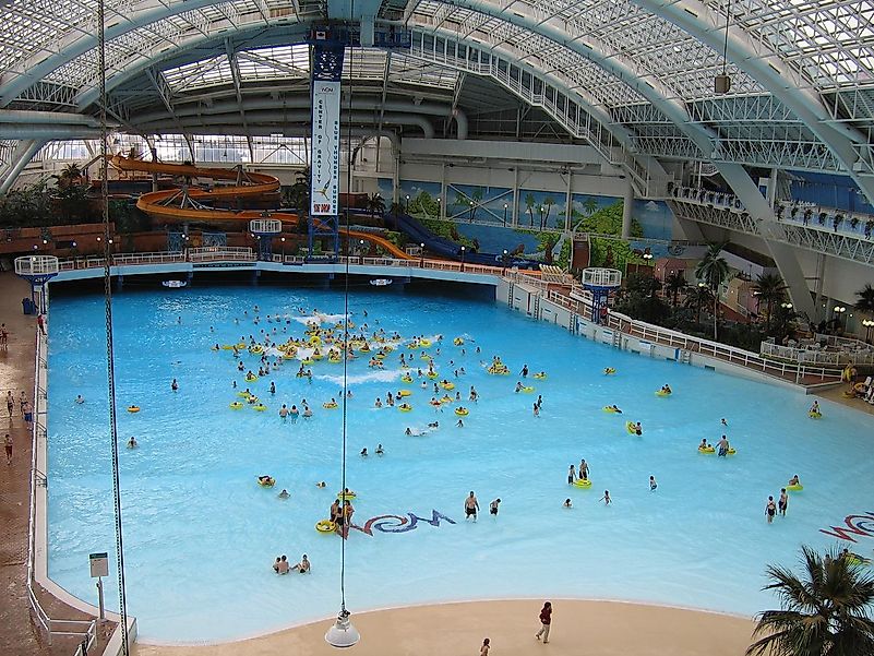 World Waterpark, Edmonton. Image credit: Wikimedia.org World Waterpark, Edmonton. Image credit: Wikimedia.org