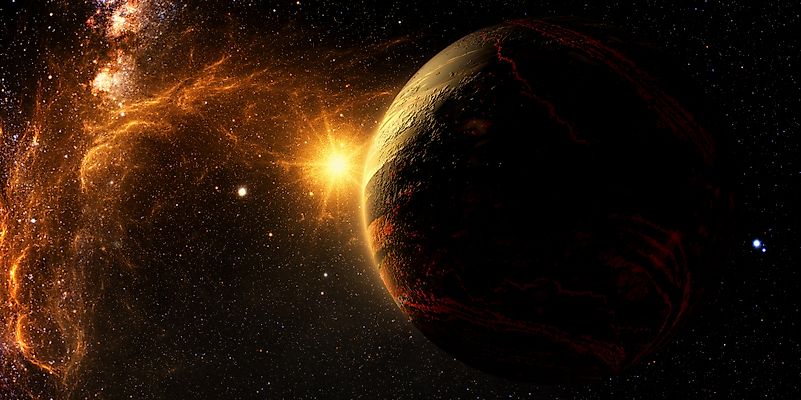 This dark exoplanet literally eats up the light This dark exoplanet literally eats up the light