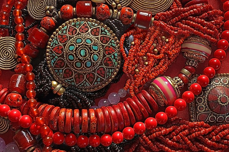 Eastern ornaments.