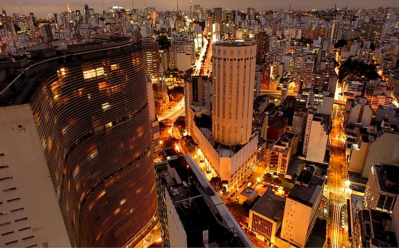 #4 São Paulo, Brazil - Population: 21,650,000