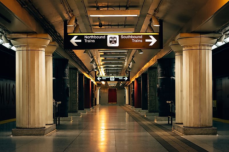 The subway of Toronto. The subway of Toronto.