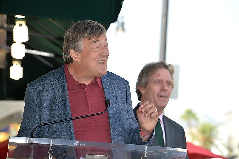 Stephen Fry & Hugh Laurie. Image credit: Featureflash Photo Agency / Shutterstock.com Stephen Fry & Hugh Laurie. Image credit: Featureflash Photo Agency / Shutterstock.com