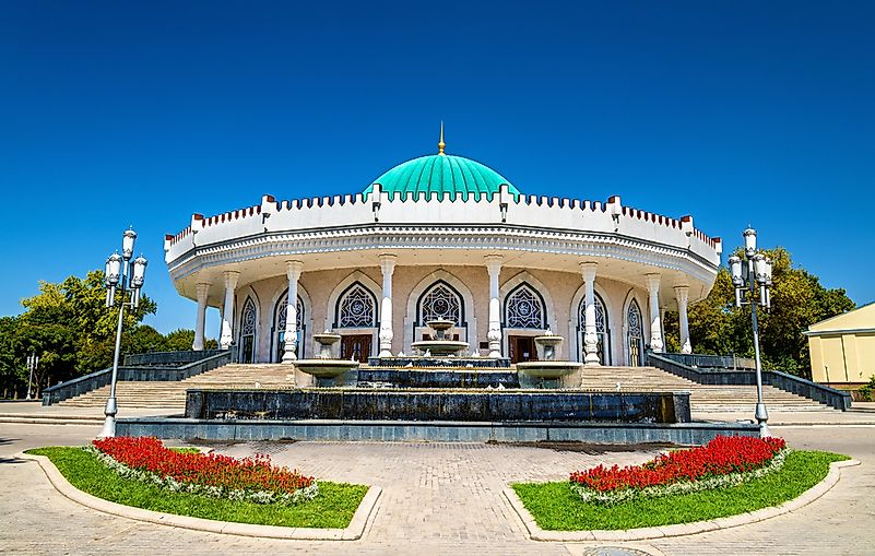Amir Timur museum in Tashkent. Amir Timur museum in Tashkent.