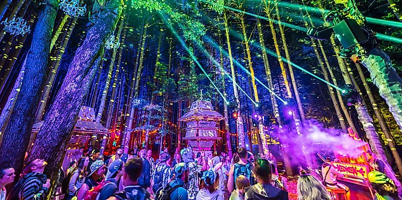Editorial credit: electricforest.com