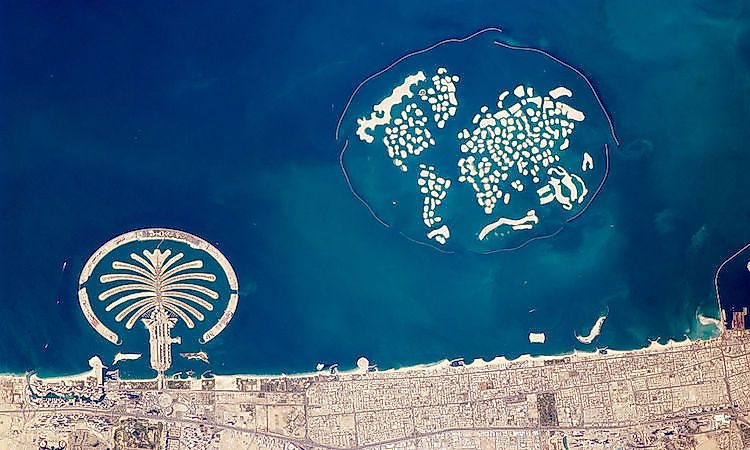 Man Made Islands In Dubai Worldatlas Com
