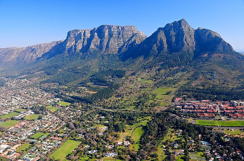 Cape Town, South Africa, in Western Cape. Cape Town, South Africa, in Western Cape.