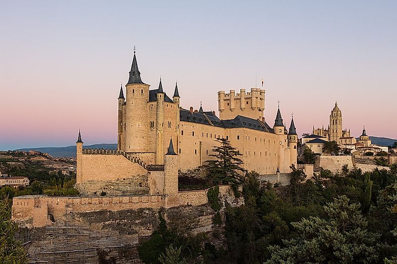 Alcázar of Segovia. Image credit: Alcázar of Segovia/Wikimedia.org Alcázar of Segovia. Image credit: Alcázar of Segovia/Wikimedia.org