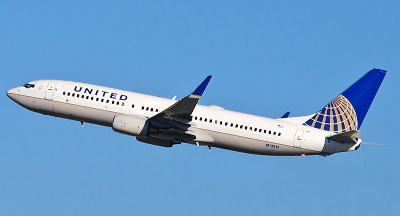 Domestic passengers on United will have to pay $30 USD for the first checked bag. Image credit: wikimedia.org.