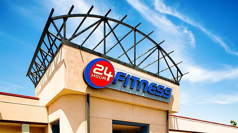 #7 24 Hour Fitness 