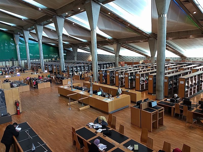 Bibliotheca Alexandrina. Image credit: Cecioka/Wikimedia.org Bibliotheca Alexandrina. Image credit: Cecioka/Wikimedia.org