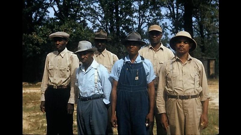The researchers tracked the behavior of untreated syphilis in 399 black men in Alabama. Image credit: history.com The researchers tracked the behavior of untreated syphilis in 399 black men in Alabama. Image credit: history.com