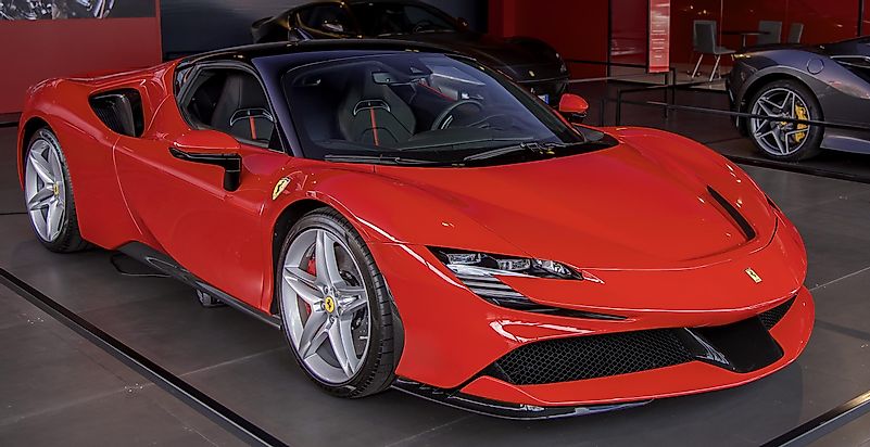 Ferrari is the most repected luxury sports car manufacturer in the world. Image credit: wikimedia.org