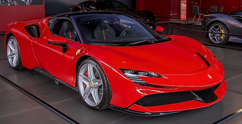 Ferrari is the most repected luxury sports car manufacturer in the world. Image credit: wikimedia.org