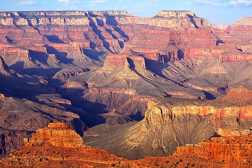 South Rim Grand Canyon before sunset, Arizona, US South Rim Grand Canyon before sunset, Arizona, US