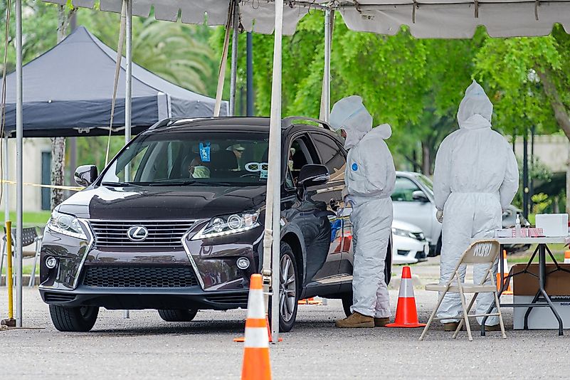 #5 Drive-Thru Testing Booths 