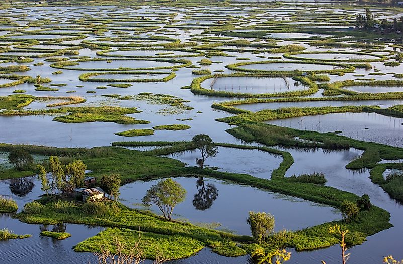 #1 Loktak Lake, India