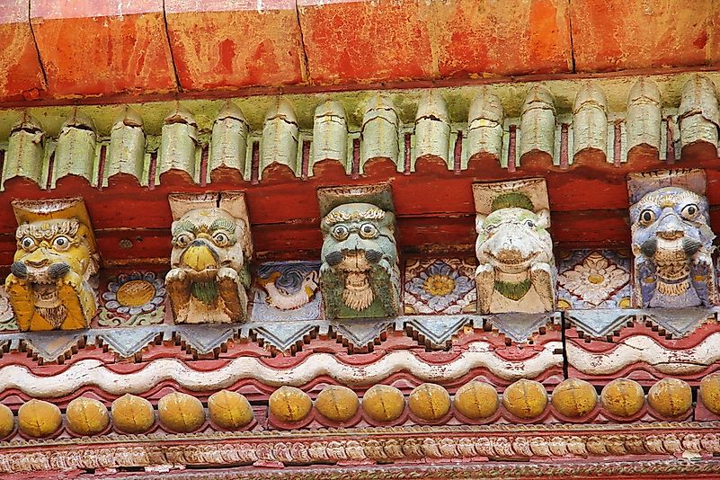 Changu Narayan Temple, the oldest of its kind in Nepal. Changu Narayan Temple, the oldest of its kind in Nepal.