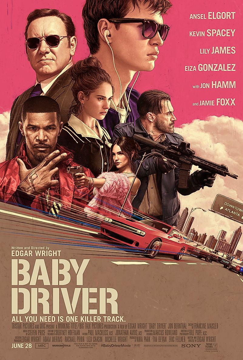 Baby Driver é algo obrigatório para os fãs do diretor Edgar Wright.  Crédito da imagem: imdb
