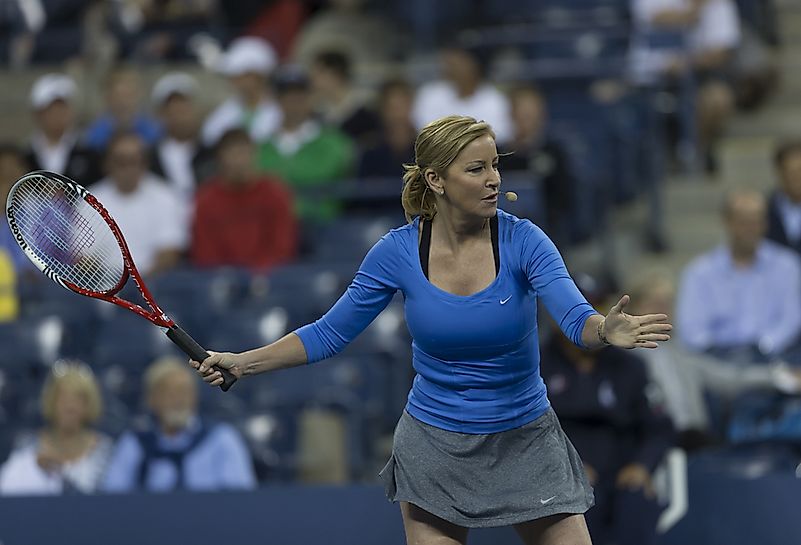 Chris Evert. Credit: lev radin / Shutterstock.com Chris Evert. Credit: lev radin / Shutterstock.com