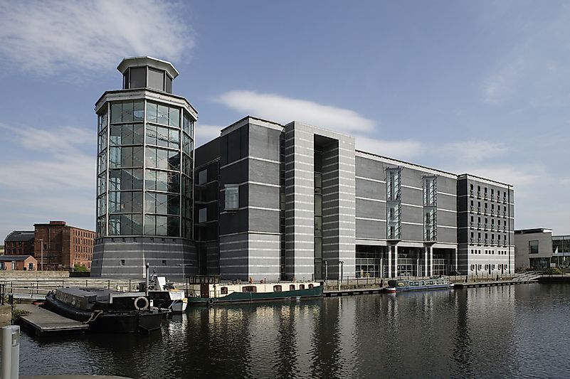 The Leeds site of the Royal Armouries Museum.