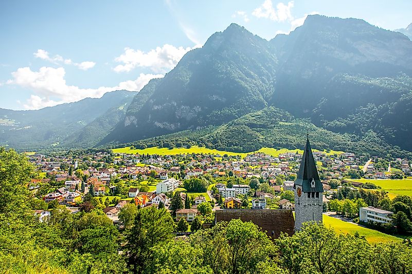 #4 Liechtenstein - 160 sq km