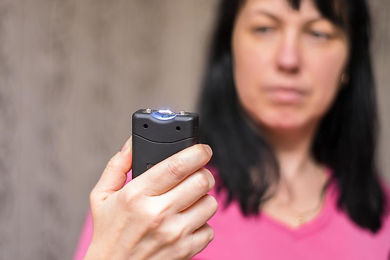 Cynthia shot her daughter in the face with a stun gun. Cynthia shot her daughter in the face with a stun gun.