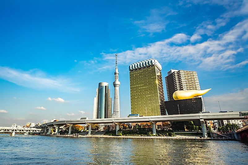 #1 Tokyo Sky Tree, Japan - 2,080 Feet