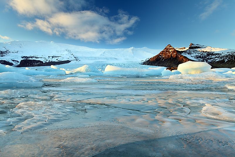 Vatnajökull, Iceland. Vatnajökull, Iceland.