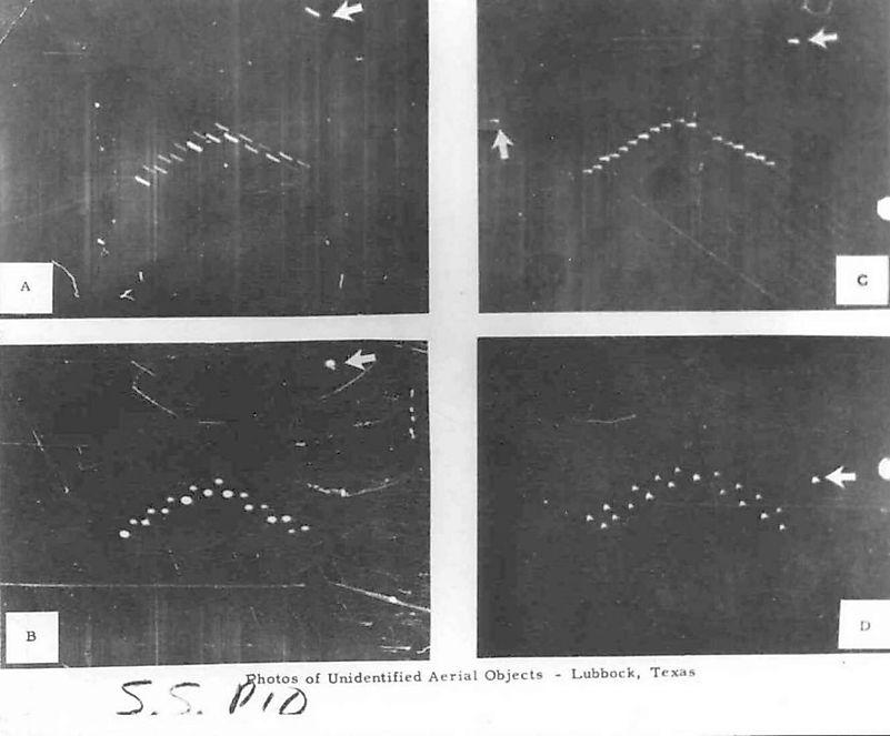 Lubbock Lights in Texas. Image credit: alienufoblog.com Lubbock Lights in Texas. Image credit: alienufoblog.com