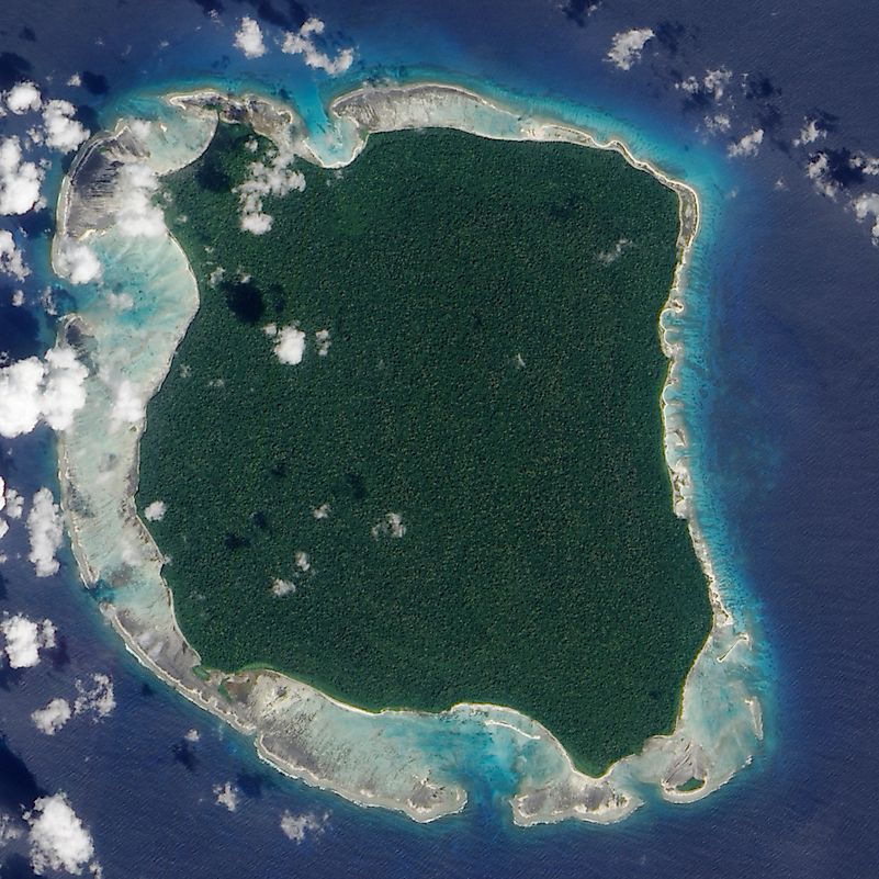 North Sentinel Island, India. Image credit: NASA Earth Observatory image created by Jesse Allen/Public Domain North Sentinel Island, India. Image credit: NASA Earth Observatory image created by Jesse Allen/Public Domain