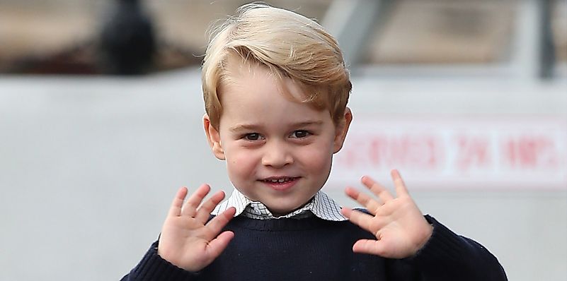 Prince George Of Cambridge. Image credit: royal.uk/ Prince George Of Cambridge. Image credit: royal.uk/
