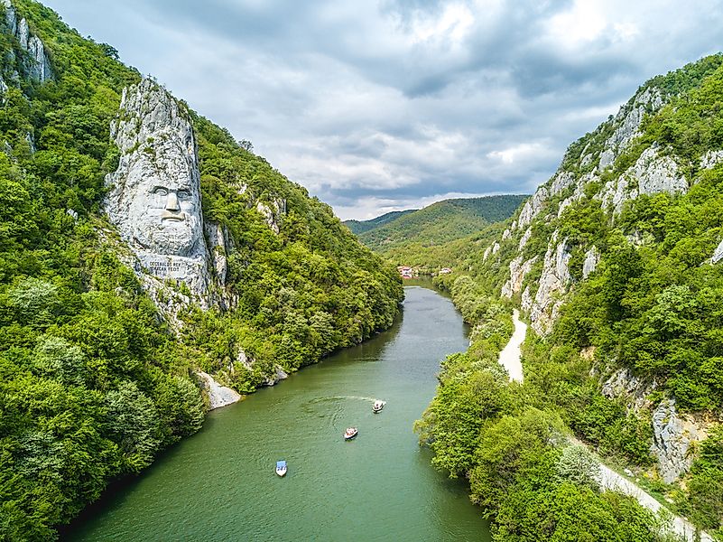 #5 Rock sculpture of Decebalus, Romania