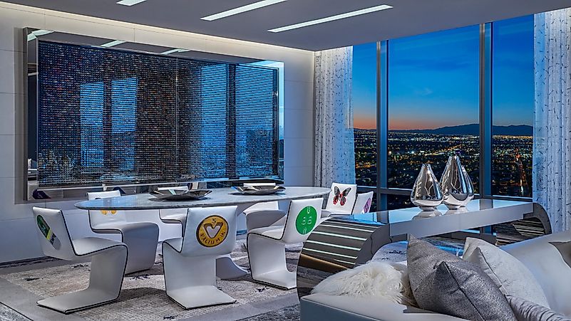 The Palms’ Empathy Suite. Editorial credit: palms.com