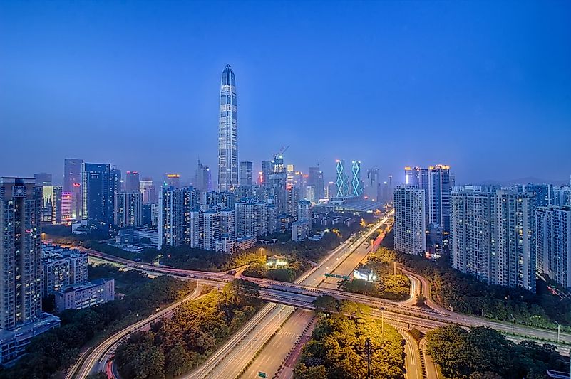 #4 Ping An International Finance Centre – 599 meters / 1965 feet