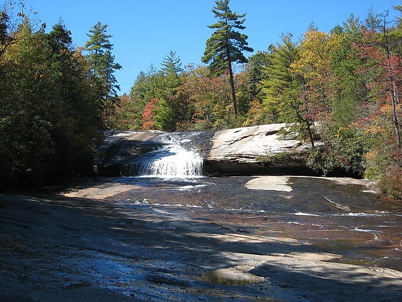 Bridal Veil Falls in the DuPont State Forest.Image credit: Michael Sprague from Candler, North Carolina/Wikimedia.org Bridal Veil Falls in the DuPont State Forest.Image credit: Michael Sprague from Candler, North Carolina/Wikimedia.org