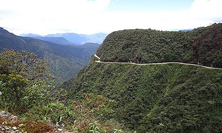 #1 The North Yungas Road, Bolivia -