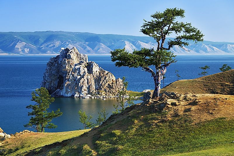#7 Lake Baikal - 31,500 Square Kilometers