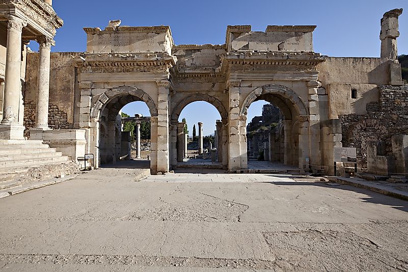 Roman ruins of Ephesus.